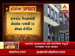 Coronavirus: રાજકોટ માટે રાહતના સમચાર, જિલ્લામાંથી લેવાયેલ 74માંથી 53 સેમ્પલ આવ્યા નેગેટિવ, જુઓ વીડિયો
