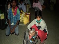 Jammu से Bihar के लिए पैदल निकले मजदूर, पुलिस ने रोका