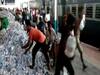 Shramik train passengers loot mineral water at railway station