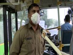 दिल्ली: DTC बसों में रेलवे स्टेशन से घर पहुंचाए जाएंगे यात्री, देखिए क्या बरती जा रही सावधानी 