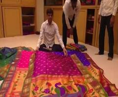 Corona Ground Report | लॉकडाऊनमुळे पैठणीच्या दुकानांकडे ग्राहकांची पाठ | गावागावातून ग्राऊंड रिपोर्ट