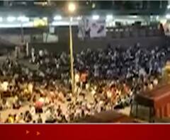 Migrant Workers | श्रमिक ट्रेनने घरी जाण्यासाठी बोरिवली रेल्वे स्थानकावर परप्रांतीयांची तुफान गर्दी