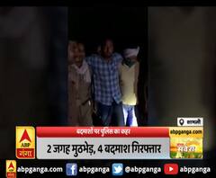 शामली : बदमाशों पर पुलिस का कहर,2 जगह मुठभेड़, 4 बदमाश गिरफ्तार