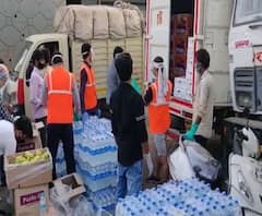 Lockdown | मजुरांना घरी जाताना 'खाना चाहिए फाऊंडेशन'चा मदतीचा हात