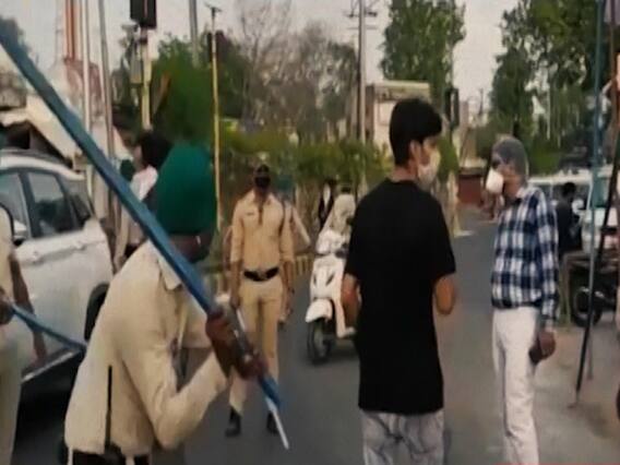 Breaking News : अहमदाबाद में फंसे प्रवासी मज़दूरों ने सड़क पर उतर कर पथराव किया | ABP News Hindi