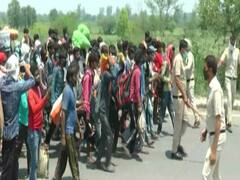 मजदूरों के लगातार पलायन के बीच हरियाणा में काम पर लौटने के लिए आए हजारों आवेदन