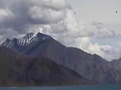 Ladakh: Visuals of 'Combat air patrol' above Pangong lake 
