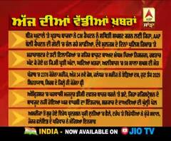 Headlines On ABP Sanjha (03-06-2020)