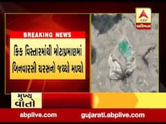 કચ્છ: ક્રિક વિસ્તારમાંથી મોટાપ્રમાણમાં બિનવારસી ચરસનો જથ્થો મળ્યો, જુઓ વીડિયો