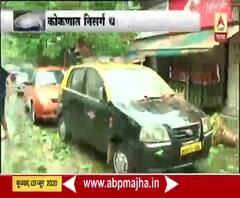 Cyclone Nisarga | मुंबईतील काळाचौकी परिसरात झाड उन्मळून पडलं; चारचाकी गाड्यांचं नुकसान 