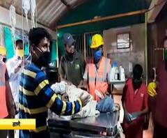 ठाण्यातील घोडबंदरच्या परिसरात हरणाचं कुटुंब,दोन हरणं जखमी अवस्थेत,तिसरं हरण नाल्यात आढळल्याची माहिती