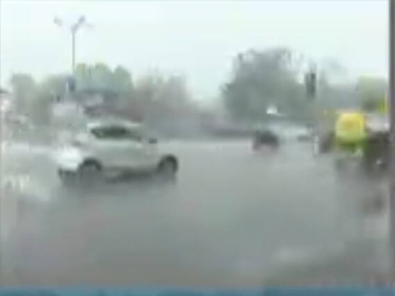 ગાંધીનગર જિલ્લામાં પણ ધોધમાર વરસાદ, જુઓ વીડિયો