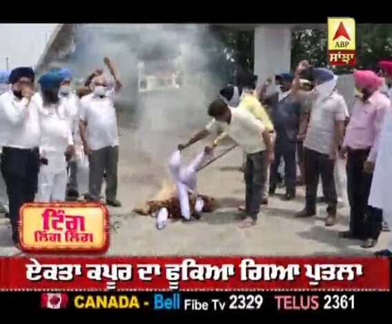 ਬਰਨਾਲਾ ਵਿੱਚ ਟੀਵੀ ਪ੍ਰੋਡਿਊਸਰ ਏਕਤਾ ਕਪੂਰ ਦਾ ਫੂਕਿਆ ਗਿਆ ਪੁਤਲਾ | XXX-2 | Web Series 