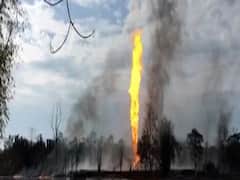 Assam: Massive fire in an oil well, 2 people dead
