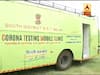 Delhi में अब स्मार्ट वैन के ज़रिये हो रहा है लोगों का रैपिड कोरोना टेस्ट