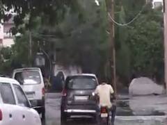 નવસારીમાં પડ્યો ધોધમાર વરસાદ, જુઓ વીડિયો