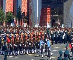 লাদাখে সীমান্ত সংঘাতের মধ্যেই রাশিয়ায় একসঙ্গে কুচকাওয়াজ ভারত-চিন সৈনিকদের 
