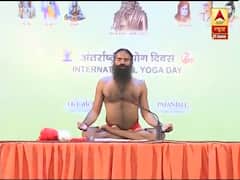 International Yoga Day: Swami Ramdev teaches Yog Asanas