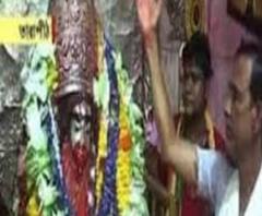 তারাপীঠেও বাতিল রথযাত্রা, রথের চাকায় পুজোর রীতি পালন 