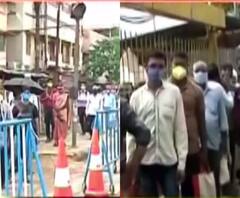 আনলক ওয়ান: কাজের দিনের শুরুতেই ফের পরিবহণ-দুর্ভোগ