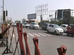 Delhi: Smooth movement of vehicles at Ghazipur border