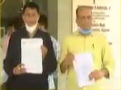 ફી માફી મુદ્દે વરુણ પટેલ-દિનેશ બાંભણીયાએ શિક્ષણમંત્રીને કરી રજૂઆત, જુઓ વીડિયો