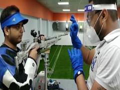 Indian athletes begin practice for Olympics