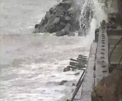 Cyclone Nisarga | पणजीत समुद्राच्या लाटांना उधाण येण्यास सुरुवात