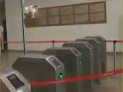 કોરોનાના કાળ વચ્ચે ગાંધીનગરના સ્વર્ણિમ સંકૂલ ખાતે લગાવાયું થર્મલ સ્ક્રિનિંગ મશીન, જુઓ વીડિયો