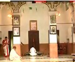 করোনা বলে ব্যতিক্রম নয়, রথের দিনই কাঠামো পুজো কলকাতার শিবকৃষ্ণ দাঁয়ের বাড়িতে 