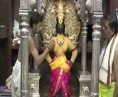 Pandharpur Vitthal Idol | येत्या दोन दिवसात विठुरायाच्या मूर्तीला वज्रलेप दिला जाणार 