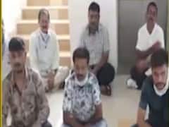 રાજકોટમાં કોગ્રેસના કોર્પોરેટરના પુત્રના કારખાનામાંથી જુગારધામ ઝડપાયું, જુઓ વીડિયો