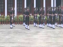 Corona ने बदल दिया IMA की पासिंग आउट परेड का अंदाज, देखिए