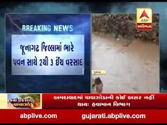 જૂનાગઢના માળીયા તાલુકાના કડાયામાં ધોધમાર વરસાદ, ઉનાળુ પાકને નુકસાન, જુઓ વીડિયો 