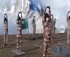 International Yoga Day | सिक्कीम आणि चामोलीमध्येही आयटीबीपीच्या जवानांचा योगाभ्यास 