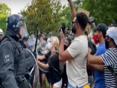 US: Trump was taken in the bunker amid violent demonstrations | Ghanti Bajao