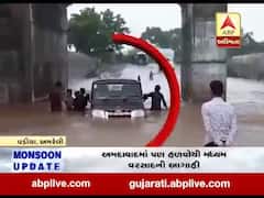 અમરેલીઃવડિયા નજીક ખાખરીયા રેલવે અંડરબ્રિજમાં ભરાયા વરસાદી પાણી,જુઓ વીડિયો 