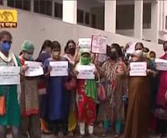 অভিভাবকদের বিক্ষোভ, চাপের মুখে ফি কমাল কালিকাপুরের বেসরকারি স্কুল 