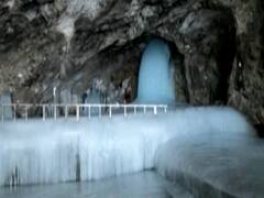 Exclusive visuals of Amarnath's Baba Barfani on ABP News