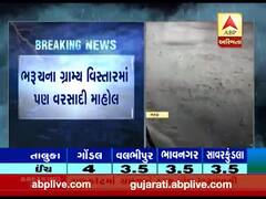 ભરુચના ગ્રામ્ય વિસ્તારોમાં જામ્યો વરસાદી માહોલ, જુઓ વીડિયો