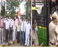 লাগামহীন পেট্রো-পণ্যের দাম, সাইকেলে চড়ে কর্নাটকে প্রতিবাদ কংগ্রেসের