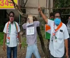 NCP Protest Against Padalkar | गोपीचंद पडळकर राष्ट्रवादीचं आंदोलन, प्रतिकात्मक पुतळ्याचं दहन
