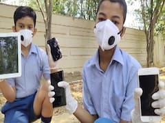 Gurugram: गरीब बच्चों के लिए 'लैपटॉप बाबा' बना सन फाउंडेशन