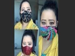 Bharti Singh flaunts her various multi-colour face masks