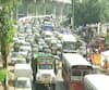 Mumbai Traffic | पोलिसांकडून ठिकठिकाणी नाकाबंदी; मुंबईत वाहतूक कोंडी
