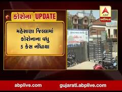 મહેસાણા જિલ્લામાં કોરોનાના વધુ પાંચ કેસ નોંધાયા, જુઓ વીડિયો