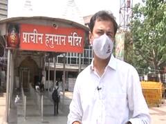 8 जून से बदल जाएगा मंदिरों में दर्शन का तरीका, देखिए प्राचीन हनुमान मंदिर में कैसी हैं तैयारियां