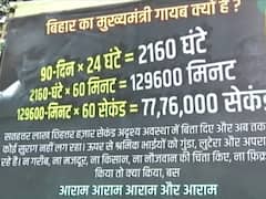 Bihar's Poster war: RJD's new allegations on Nitish govt 