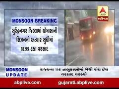 ગુજરાતમાં અત્યાર સુધીમાં ચોમાસાની સીઝનનો કેટલા ટકા વરસાદ વરસ્યો, જુઓ વીડિયો