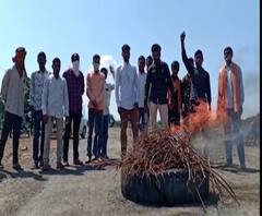 NCP Protest Against Padalkar | हिंगोलीत पडळकरांच्या वक्तव्याचा निषेध; राष्ट्रवादीकडून रास्ता रोको